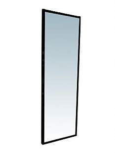 Зеркало в черной раме настенное 1800х625 * 